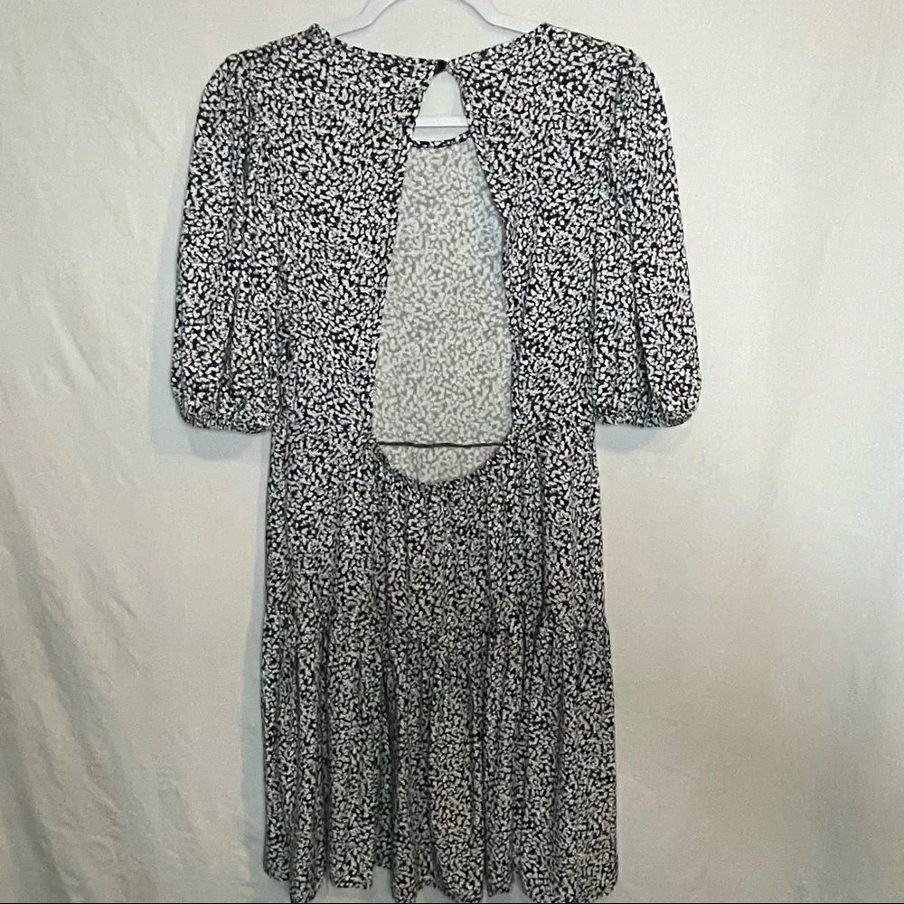 Free People Dancing in the Dark Minidress in Black Combo